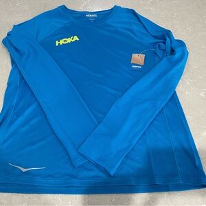 Hoka Blue Long Sleeve Shirt